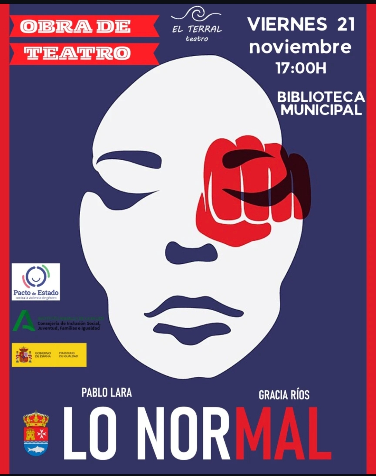 teatro LO NORMAL PESTVG 2025