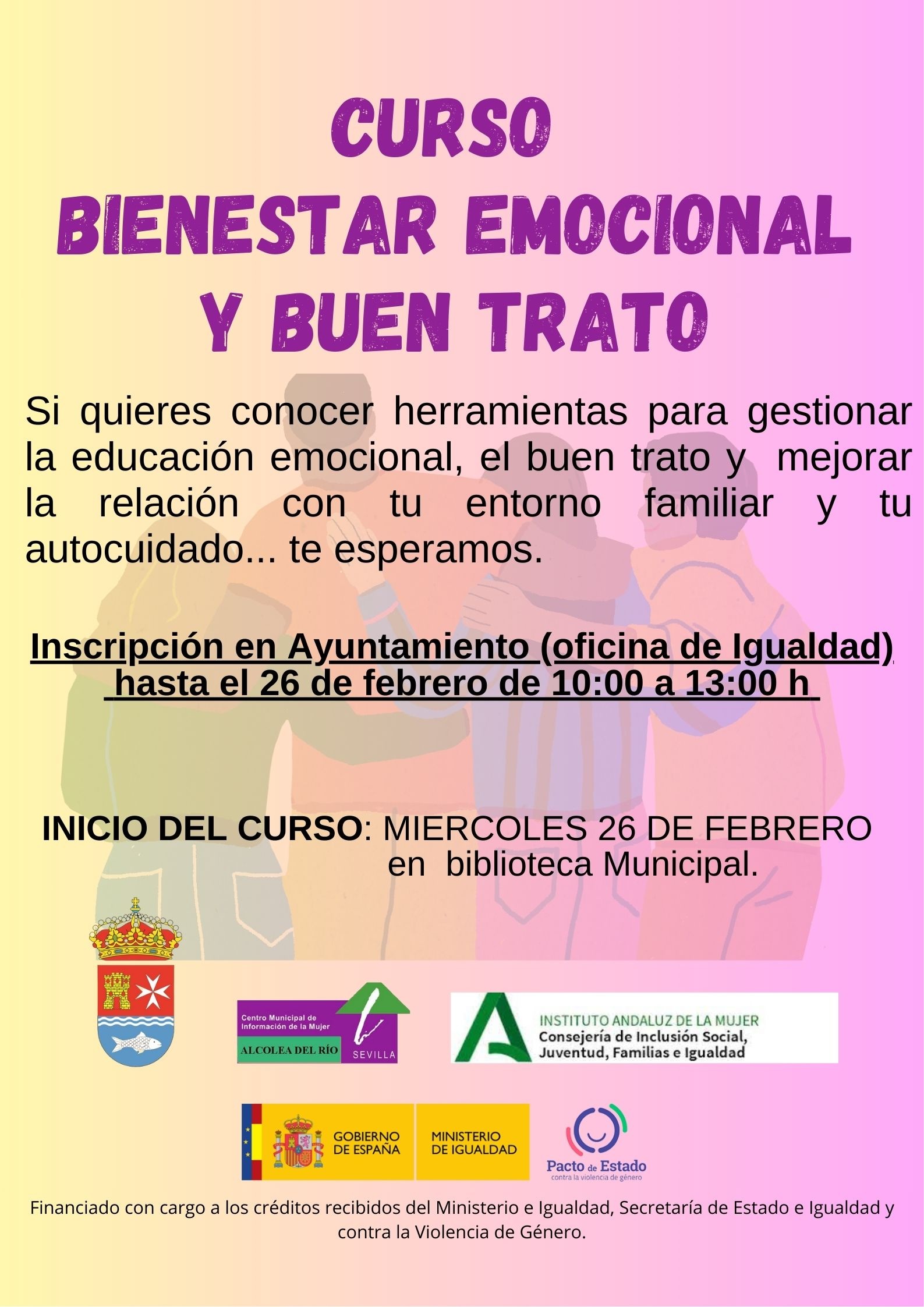 LA CONCEJALÍA DE IGUALDAD,EDUCACIÓN Y CULTURA DEL AYUNTAMIENTO DE ALCOLEA DEL RIO INFORMA (1)(1)
